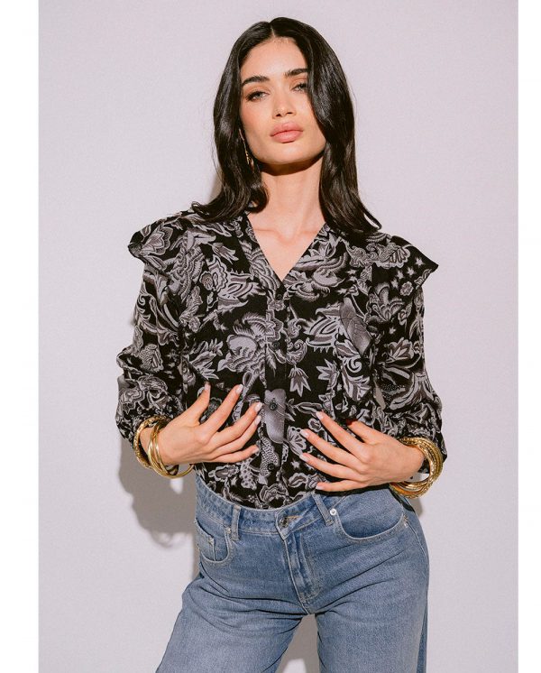 Camisa Verona black - Imagen 2