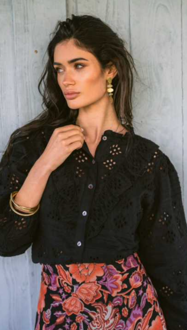 Camisa Verona negra - Imagen 2