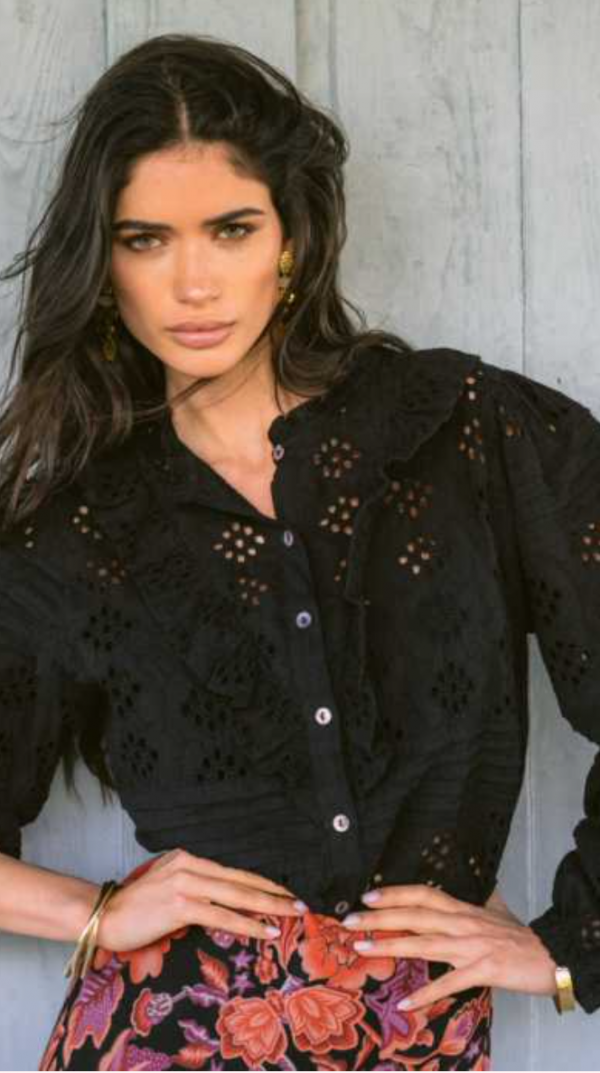 Camisa Verona negra - Imagen 3