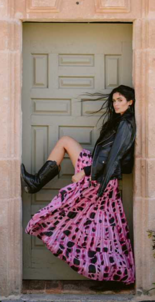 Falda Delia pink - Imagen 2