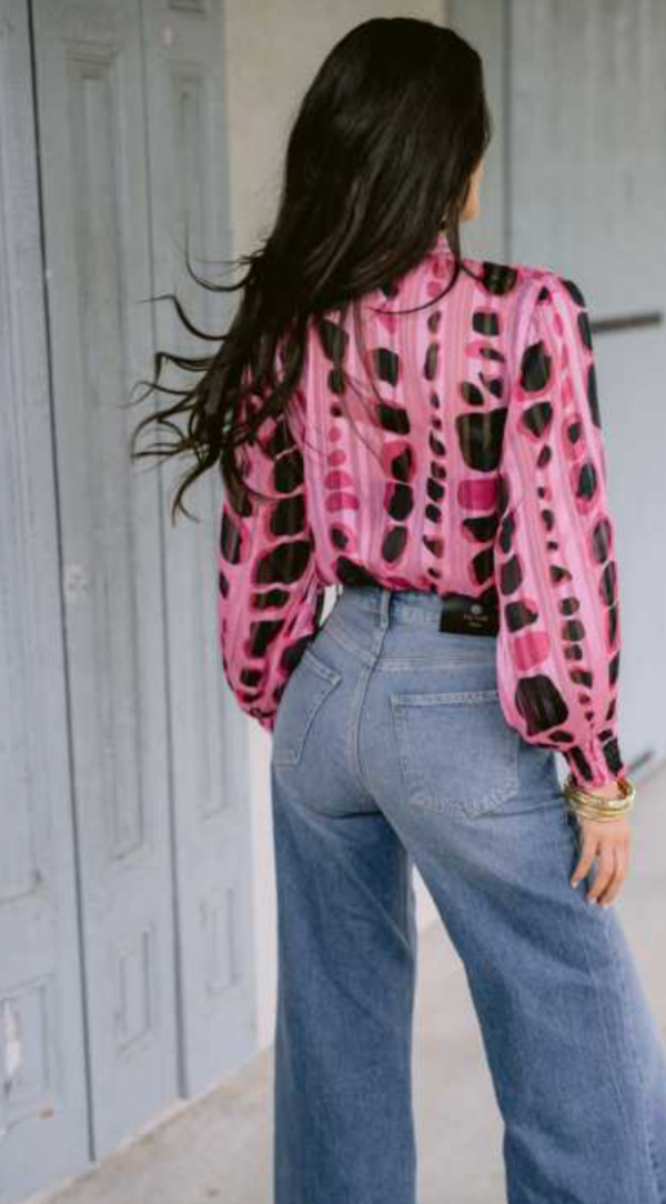 Camisa Delia pink - Imagen 3