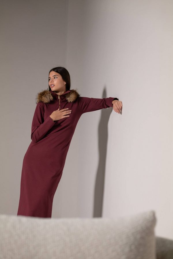 Vestido Burgundy - Imagen 2