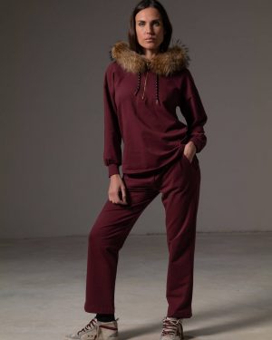 Pantalón Burgundy
