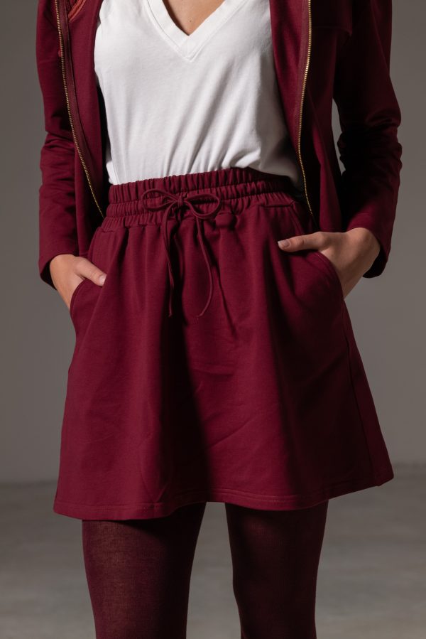 Falda Burgundy - Imagen 2