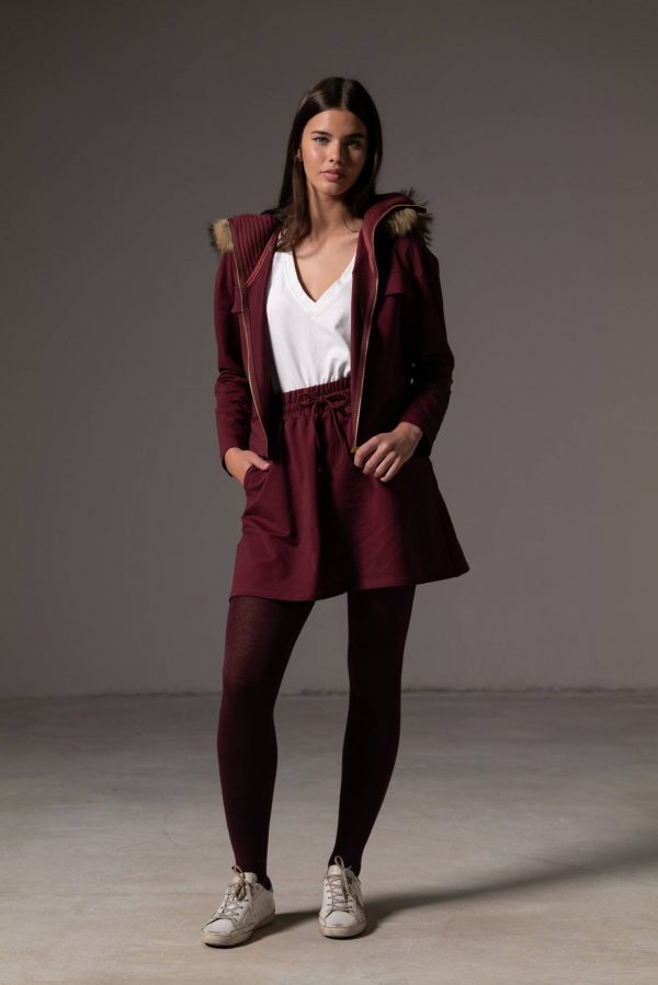 Chaqueta Burgundy