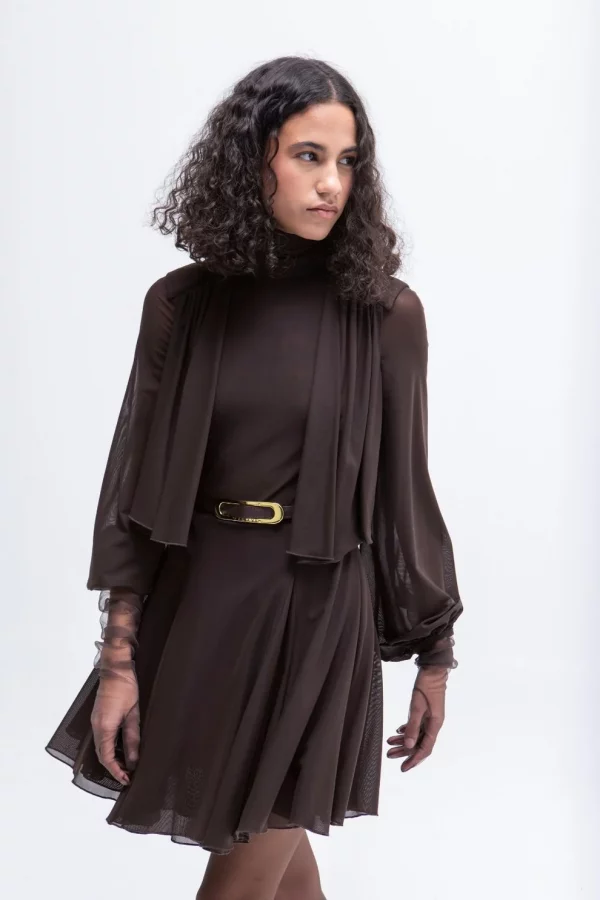 Vestido Tul brown - Imagen 3