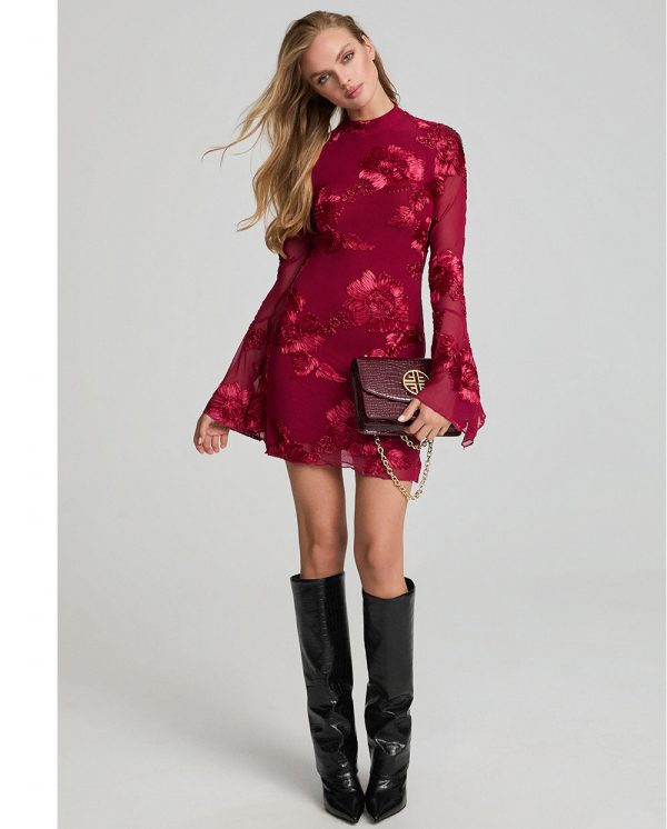 Vestido burgundy - Imagen 2