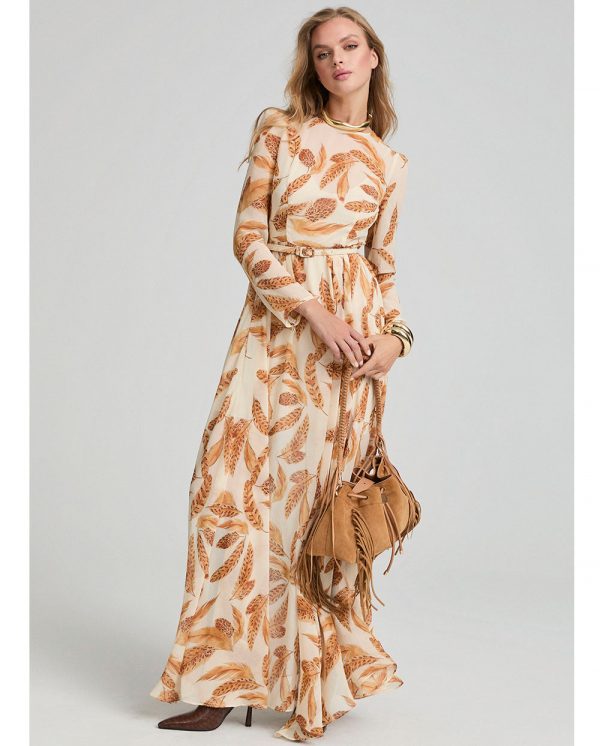 Vestido plumas - Imagen 2