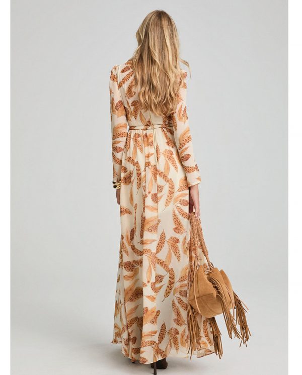 Vestido plumas - Imagen 4