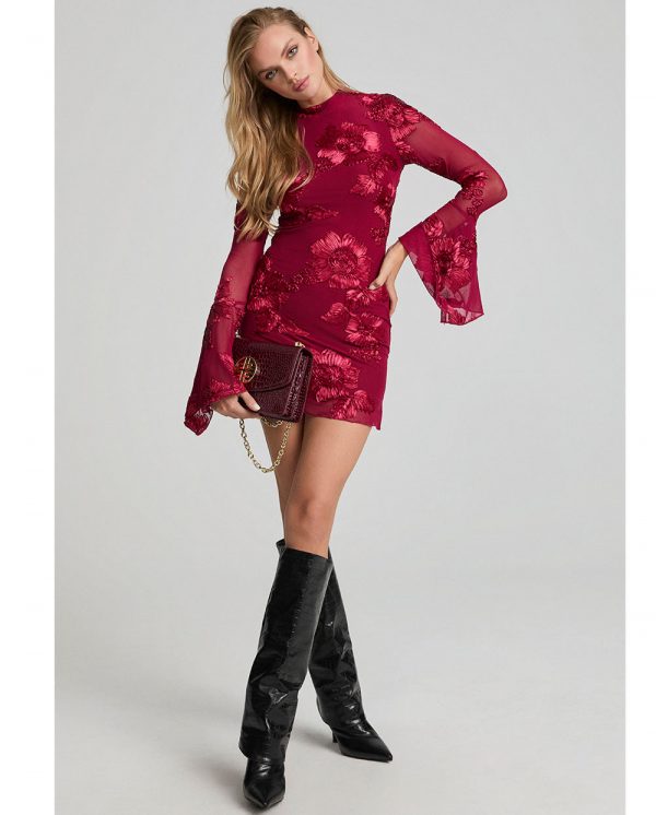 Vestido burgundy