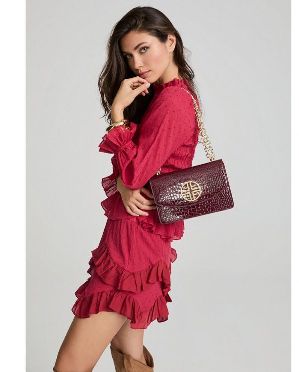 Conjunto Amelie borgoña - Imagen 3