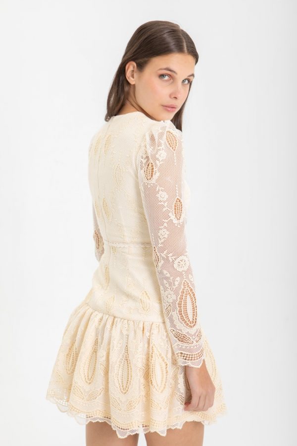 Vestido vainilla - Imagen 4