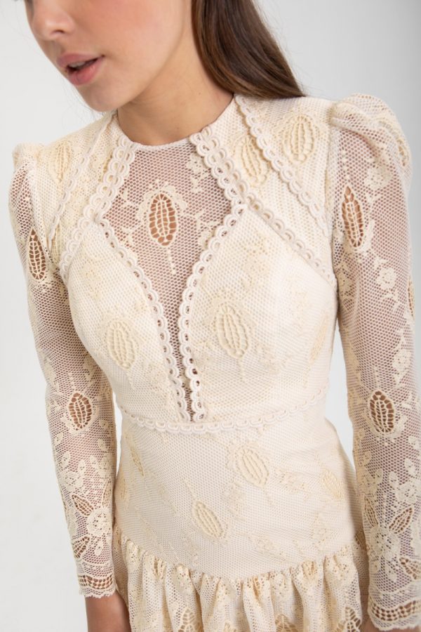 Vestido vainilla - Imagen 3