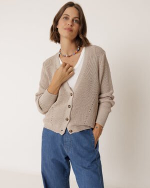 Cardigan Hanau beig