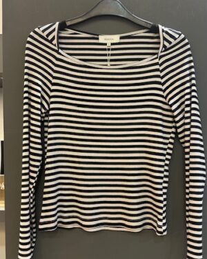 Camiseta Bartsar marino/blanco