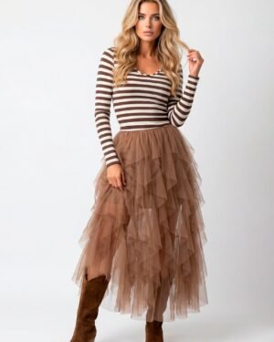 Camiseta Righa marron