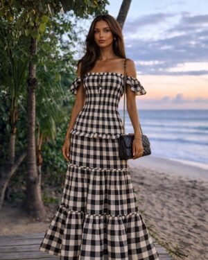 Vestido Vichy