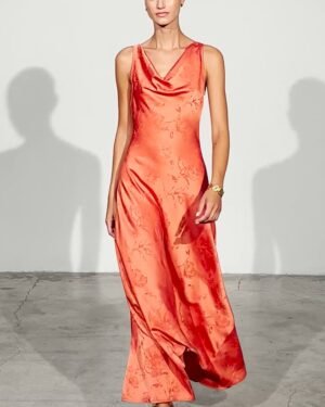 Vestido Marcia coral