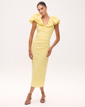 Vestido Bianca amarillo