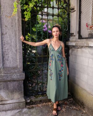 Vestido Amanda verde