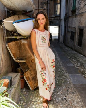 Vestido Persimon blanco