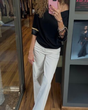 Blusa Gardan negra